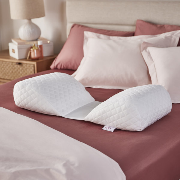 nue By Novaform Wedge Pregnancy Pillow With Antimicrobial Cool Cover